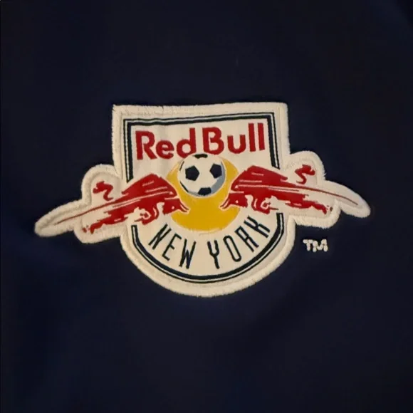 Vintage New York Red Bulls Adidas MLS Anthem Track Jacket - Size Large - Picture 2 of 3